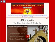Tablet Screenshot of cnfinteractive.com